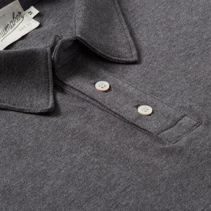 Short Sleeve Polo Shirt, Size M